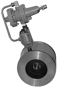 Регулятор давления осевой с эластичным затвором РДО-1